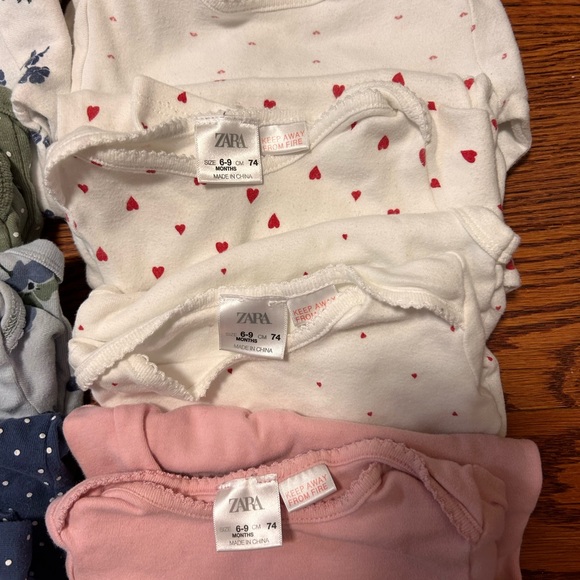 Zara and Carters 6-9 m one piece (LOT) - Picture 2 of 3